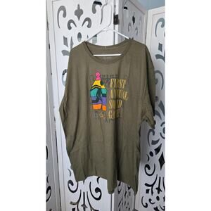 Netflix Squid Game Graphic T Shirt 3XL Green First Annual Squid Game Tee